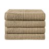 Kit 04 Toalhas de Banho Viena Marrom Claro - 1
