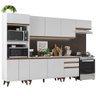 Armário de Cozinha Completa 320cm Branco Reims Madesa 01 - 3