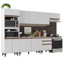 Ver imagem 3 de Armário de Cozinha Completa 320cm Branco Reims Madesa 01