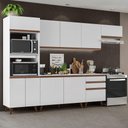 Ver imagem 1 de Armário de Cozinha Completa 320cm Branco Reims Madesa 01
