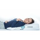 Ver imagem 3 de Travesseiro Antirrefluxo Adulto Rampa Terapêutica para Refluxo com Capa Impermeável 60x80x15cm Fibra