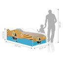 Ver imagem 4 de Cama Like Pirata Tubarão Solteiro com Colchão