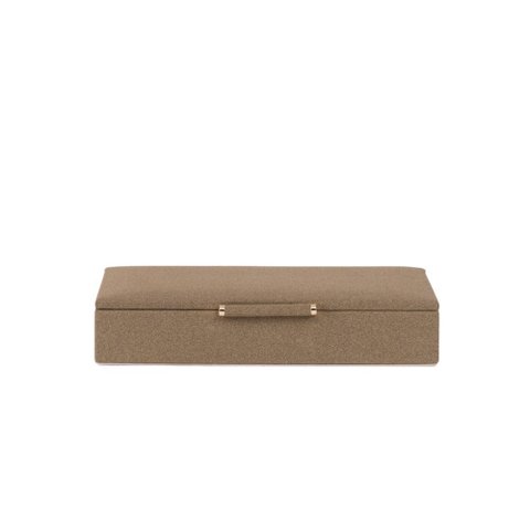Caixa Decorativa em Mdf com Revestimento em Pu Verde 21cm 23048 Mart