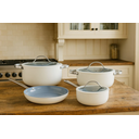 Ver imagem 2 de Jogo Panelas com 4 Pecas Revestimento Cerâmica Berlin Branca