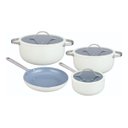 Ver imagem 1 de Jogo Panelas com 4 Pecas Revestimento Cerâmica Berlin Branca