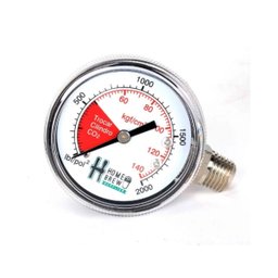 Manometro de Alta para Reguladoras de CO2 Chope - 1