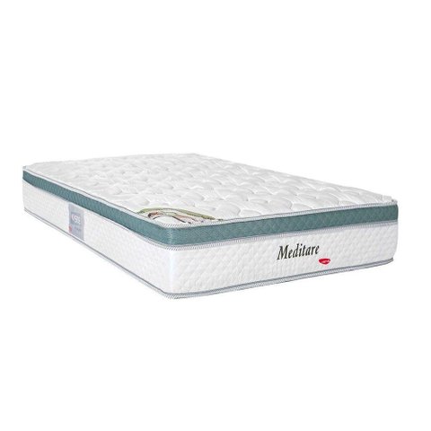 Colchão Viúva Herval Molas Ensacadas MasterPocket Meditare Euro Pillow (108X198X29) - 