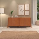 Ver imagem 1 de Buffet Arco 188 cm Porta Lisa Incolar Cedro