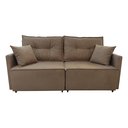 Ver imagem 5 de Sofa Cama Premiun (retratil/reclinavel sem caixa) Bege