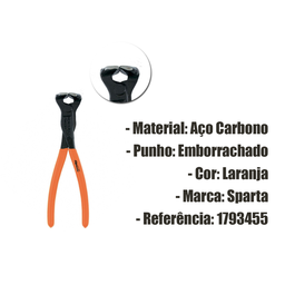 Torques para Azulejista 6 Polegadas 160mm com Cabo Plástico - 3