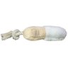 Brinquedo de Pelúcia para Cachorro com Corda Osso Branco 30cm - Casambiente - 2
