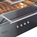 Ver imagem 2 de Churrasqueira Assador Gourmet Rotativa Elétrica Embutir 42x52cm Aço Inox Roast Smart 04 127v - Hope