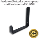 Ver imagem 7 de Kit 8 Suportes Tipo U Fixo de Parede Organização Estilo Gancho Multiuso Preto