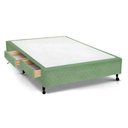 Ver imagem 1 de Cama Box Base c/Gavetas Viúva Poli Tecido Green (128x27-c/2 Gavs) - Castor