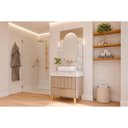 Ver imagem 1 de Conjunto Banheiro c/Espelho Riviera/Gales 70cm Capuccino MGM