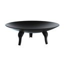 Ver imagem 2 de Lareira Braseiro Jardim Ferro Externa Portátil Preta 100cm