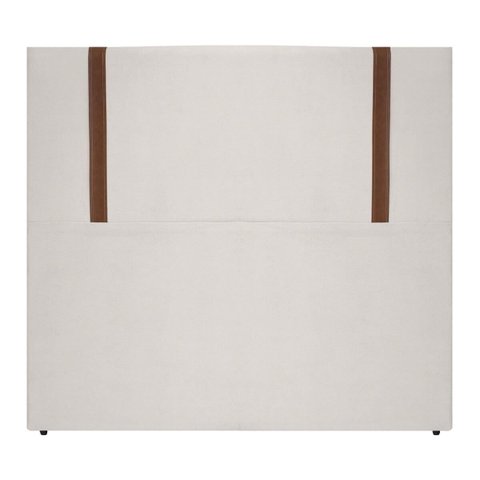 Cabeceira Pietro 90cm para Cama Box Solteiro Bouclê - Sofa Store:bouclê Bege Marfim