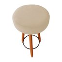 Ver imagem 3 de Kit Duas Banqueta Alta para Área Gourmet Balcão Pés Palito Courino Bege Eli Móveis e Decoração