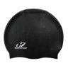 Touca de Natação Silicone Adulto Lisa Hammerhead Cor Preto - 1