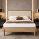Ver imagem 4 de Cama Casal com Cabeceira Palhinha 138cm Moss A03 Hanover - Lyam Decor