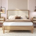 Ver imagem 1 de Cama Casal com Cabeceira Palhinha 138cm Moss A03 Hanover - Lyam Decor