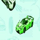 Ver imagem 1 de Papel de Parede Vince Carros Verde V1011-45