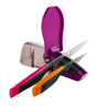 Tupperware Afiador de Facas Roxo e Preto Tupperware Afiador e Amolador de Facas Roxo - 2