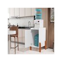 Ver imagem 2 de Armário Posseidon Suporte para Bebedouro 1 Porta - Branco