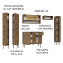 Ver imagem 5 de Armário de Cozinha Completa 261cm Rustic Emilly Madesa 04