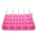 Ver imagem 1 de Forma de Silicone para Bolos Sweet Treats, Formato de Pirulito com 20 Espaços, Bandeja