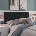 Ver imagem 5 de Cabeceira Leticia de Cama Box Casal 1,40:preto