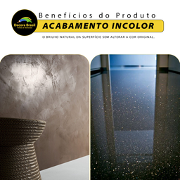 Resina Acrílica de Parede Decora Brasil Base de Água - 3,6l - Incolor - 5