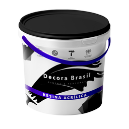Resina Acrílica de Parede Decora Brasil Base de Água - 3,6l - Incolor - 1