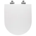 Ver imagem 4 de Assento Poliester Soft Close Antimicrobiano Link Lk Branco para Vaso Deca