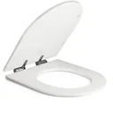 Ver imagem 2 de Assento Poliester Soft Close Antimicrobiano Link Lk Branco para Vaso Deca