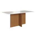 Ver imagem 4 de Conjunto Sala de Jantar 1 Mesa Tampo MDF Retangular com 6 Cadeiras Monaco Cinza/Freiijo