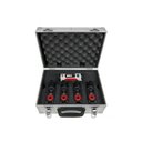Ver imagem 4 de Kit 4 Dosímetro Digital Medidor Ruído Calibrador Acústico Sonômetro Classe 1 Maleta Transporte Alumí