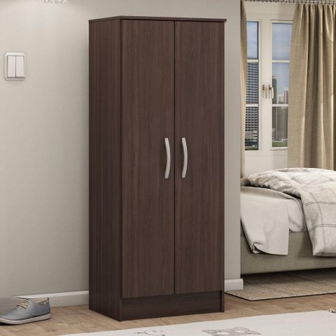 Armário Multiuso Isla Th Shop 2 Portas 4 Prateleiras Café Touch Demóbile