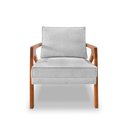 Ver imagem 5 de Poltrona Mona Linho Boucle - Lucadi Home