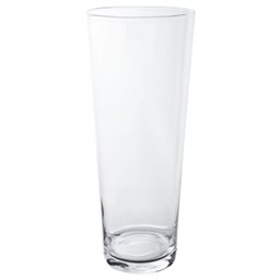 Vaso de Vidro Artesanal Polonês Cone 15x30cm Ts Brasil - 1