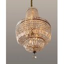 Ver imagem 2 de Lustre Cristal K9 Imperial / Dourado e Transparente (7003/500-GD)