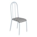 Ver imagem 2 de Conjunto Kit 4 Cadeiras Metal Aço Cozinha Jantar Almofadada