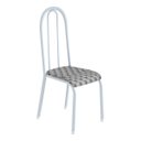 Ver imagem 3 de Conjunto Kit 4 Cadeiras Metal Aço Cozinha Jantar Almofadada