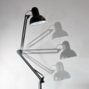 Ver imagem 7 de Luminaria Abajur Chao Articulada Metal E27 Iluminaçao Mesa Sofa Quarto Sala Trabalho Estudos Home Of
