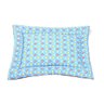 Caminha de Cachorro Pequena Azul Estampada 40cm x 40cm com Almofadas + Colchonete Pet 90cm x 70cm - 3