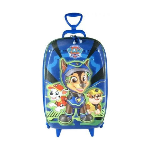 Mochila de Rodinhas Infantil Paw Patrol Chase Spy Diplomata 2993em21