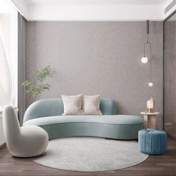 Tapete Para Sala Relex N Prata 1,90XRed São Carlos - 3