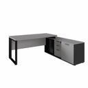 Ver imagem 3 de Mesa Industrial 1,50m C/ Armário e Cx de Tomadas Pé Metal F5