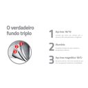 Ver imagem 4 de Jogo de Panelas Tramontina Brava Antiaderente em Aço Inox com Fundo Triplo Cabos e Alças com Acabame