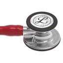 Ver imagem 3 de Estetoscopio 3m Littmann Cardiology Iv 6170 Vinho com Prata Espelhado